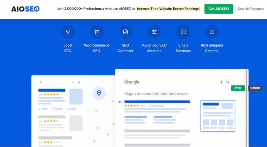 Plugin WordPress - All In One SEO