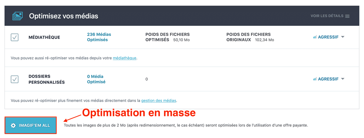 Optimiser les images WordPress