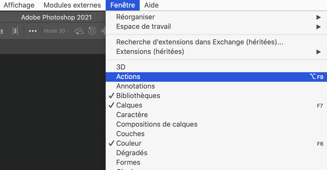 Utiliser des scripts Photoshop pour optimiser les images d'un site Internet